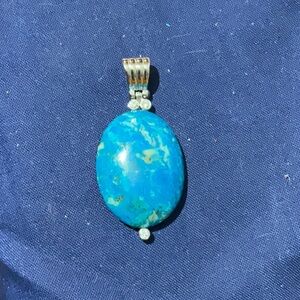 Blue Apitite Pendant!
